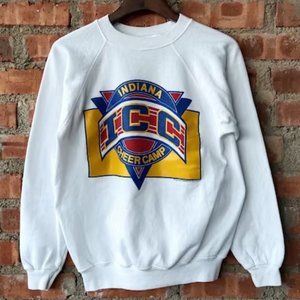 80s Indiana Cheer Camp Sweatshirt Indiana Crewneck Indiana Pullover Indiana tee